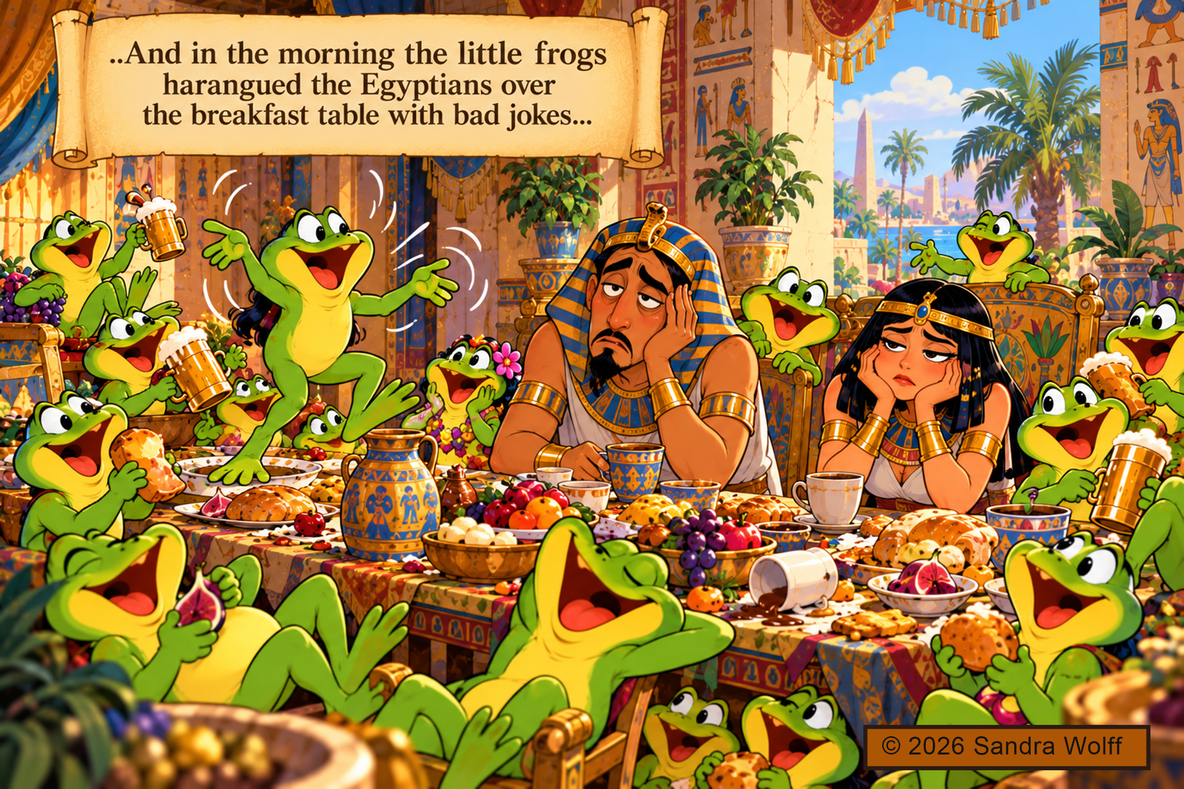 POF 06 Frogs Harangue the Egyptian Breakfast Table