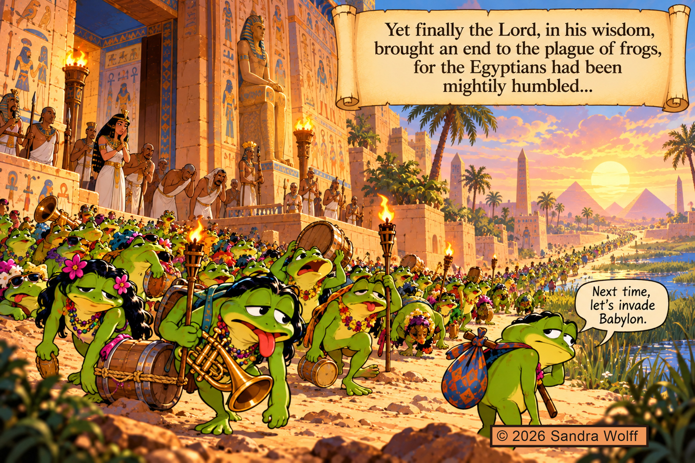 POF 08 Frogs Weary Exodus from Egypt